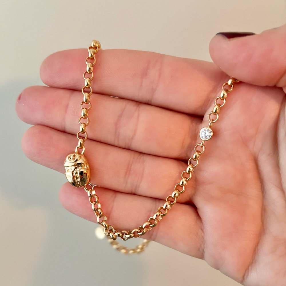 YCL Jewels x Ruby Tuesday Matthews Scarab Necklace